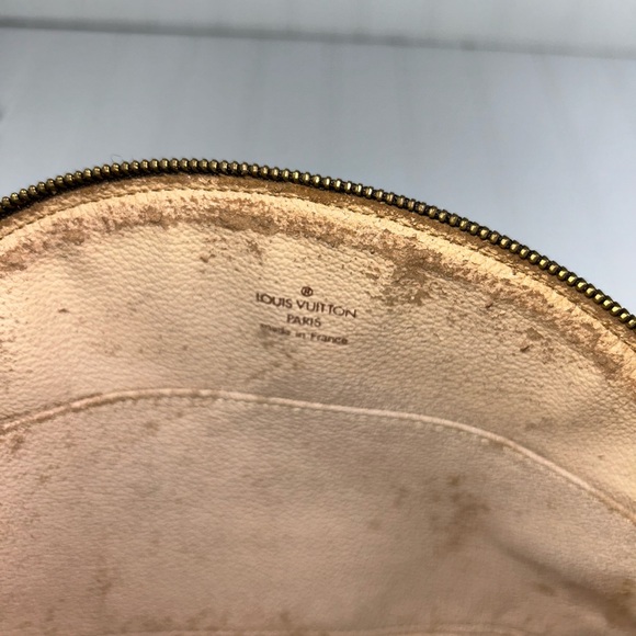 Louis Vuitton Monogram Trousse Demi Ronde Cosmetic Pouch - Picture 13 of 13
